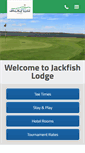 Mobile Screenshot of jackfishlodge.com